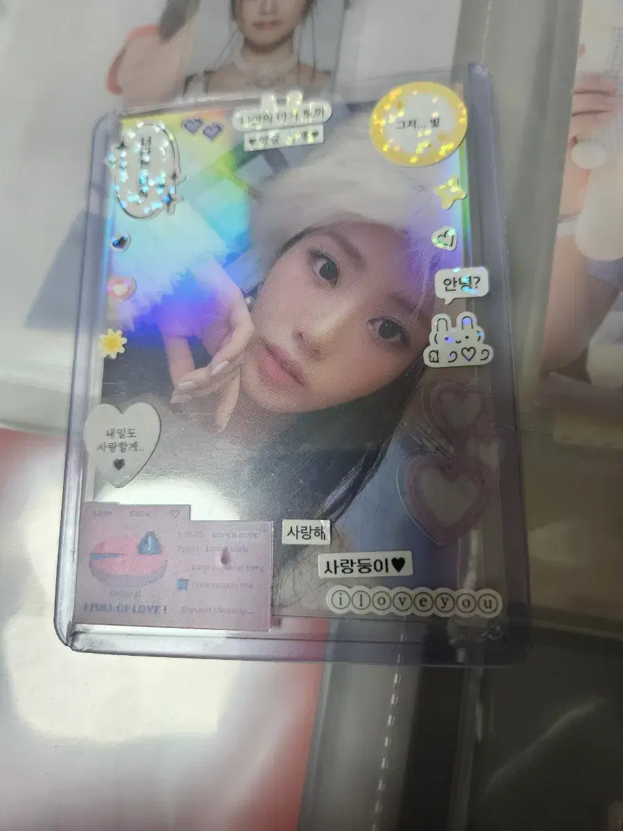프로미스나인 박지원 타워레코드 포카