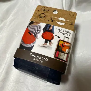 새상품 네이비 마나 슈파토(Shupatto) 숄더백