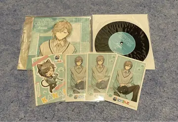 니지산지 카나미 Aim higher 마네키네코 레코드풍 코스터 폴라로이드