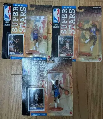 NBA 슈퍼스타 피규어 3종 세트 98/99 시즌