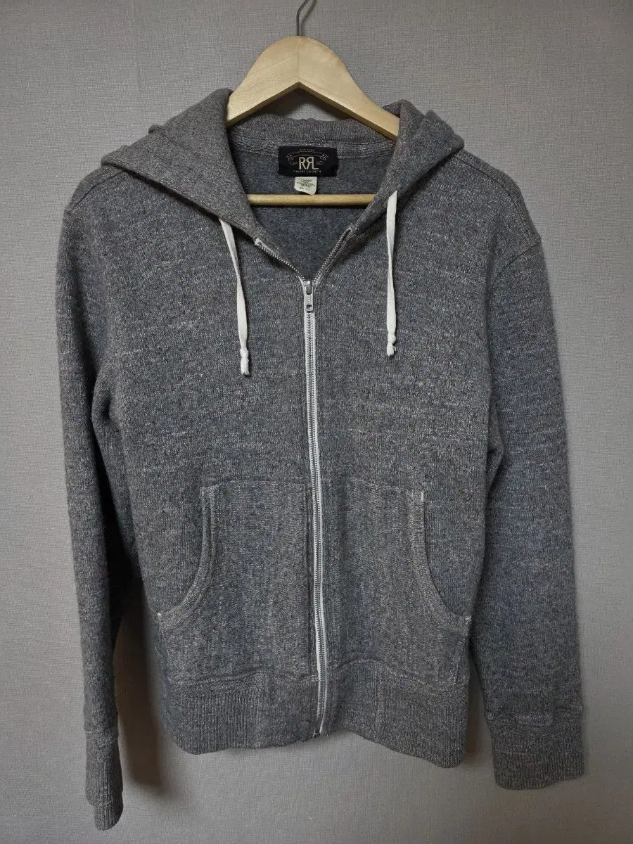 Double RL Made in USA Knit Hooded Zip-Up L(100)