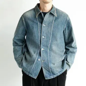 A.PRESSE US ARMY 빈티지 데님 커버올