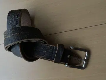 블랙 가죽 벨트