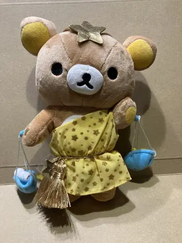 리락쿠마 10주년 기념 별자리 모음 봉제 인형 천칭자리