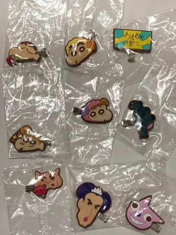 짱구는 못말려(크레용 신짱) 캡슐 헤어 클립 가챠