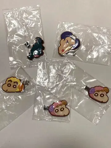 짱구는 못말려(크레용 신짱) 캡슐 헤어 클립 가챠