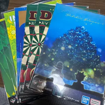 헌터X헌터 클리어 포스터 세트