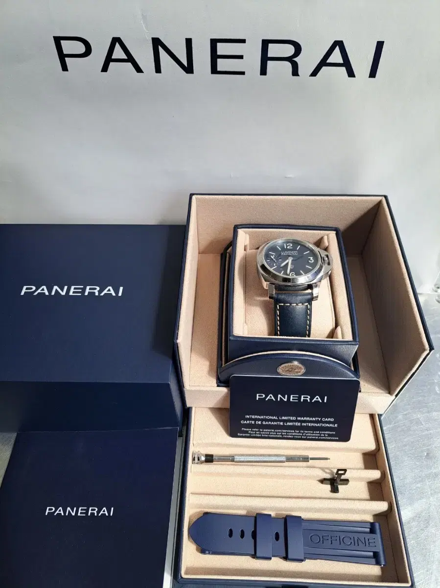 Panerai Luminor Blu Mare 44mm Blue Dial Full Configuration in Korea