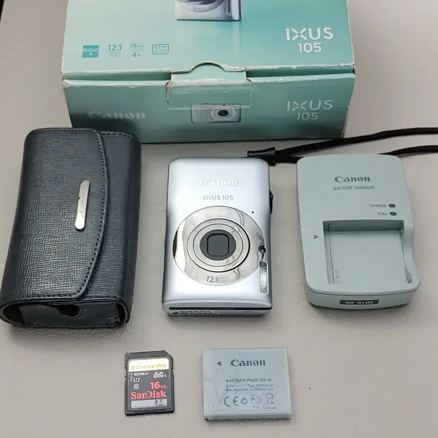 풀박스 캐논 익서스 105 바로사용가능 여행디카
