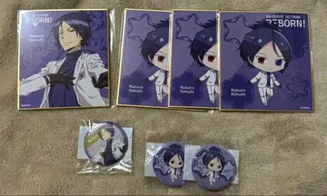 가정교사 히트맨 리본 리본 복권 클리프 로쿠도 무쿠로 색지 캔뱃지