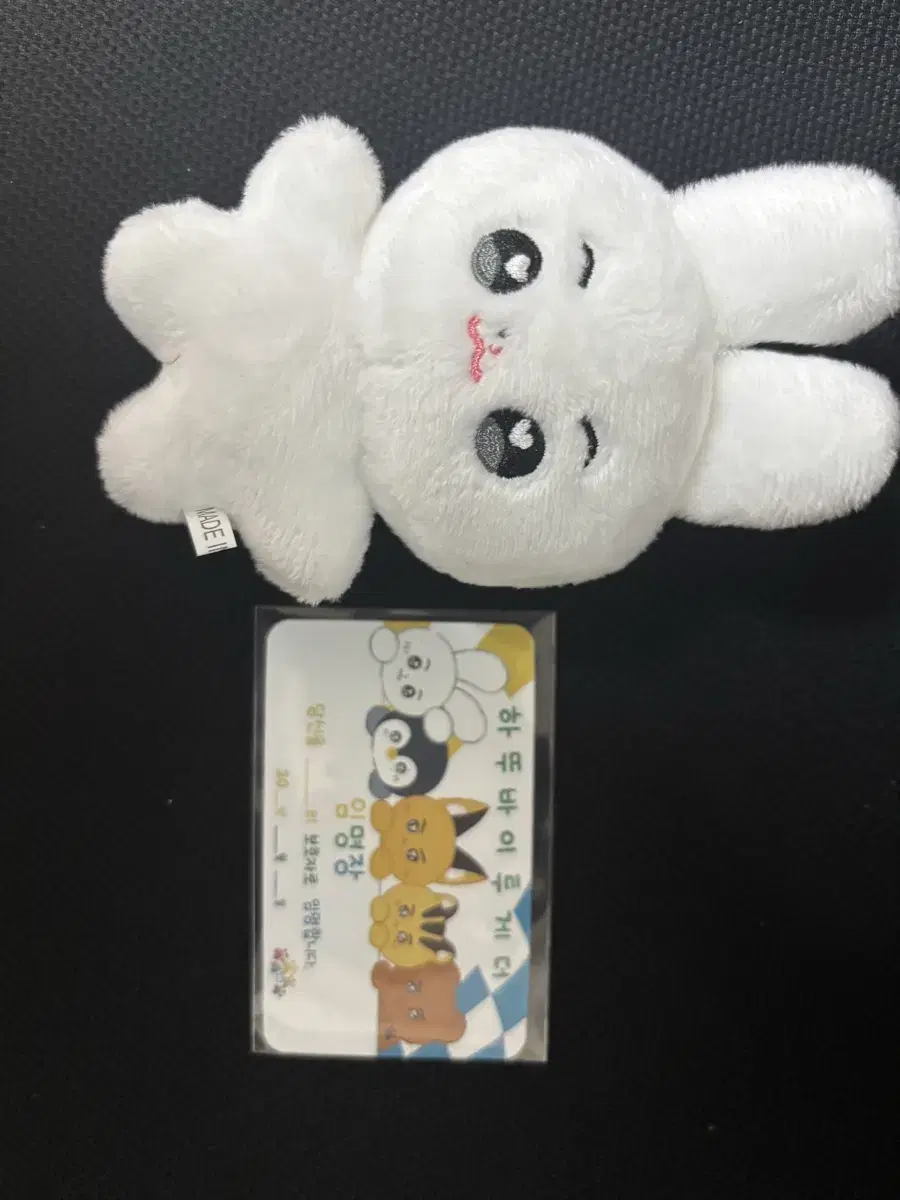하뚜바이투게더 수빈 인형 팔아요(덤으로 토끼 인형) 최수빈 인형 투바투