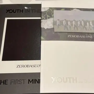 ZEROBASEONE YOUTH in the SHADE 앨범