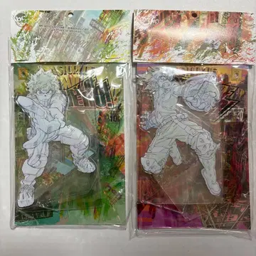 나의 히어로 아카데미아 히로아카 문구 카페 아크릴 스탠드 미도리야 바쿠고