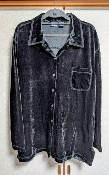 벨로아 벨벳 US구제 의류 made in HONG KONG