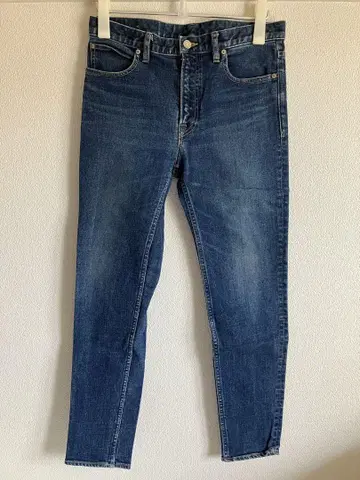 MINEDENIM 슬림핏 데님 팬츠 사이즈 8