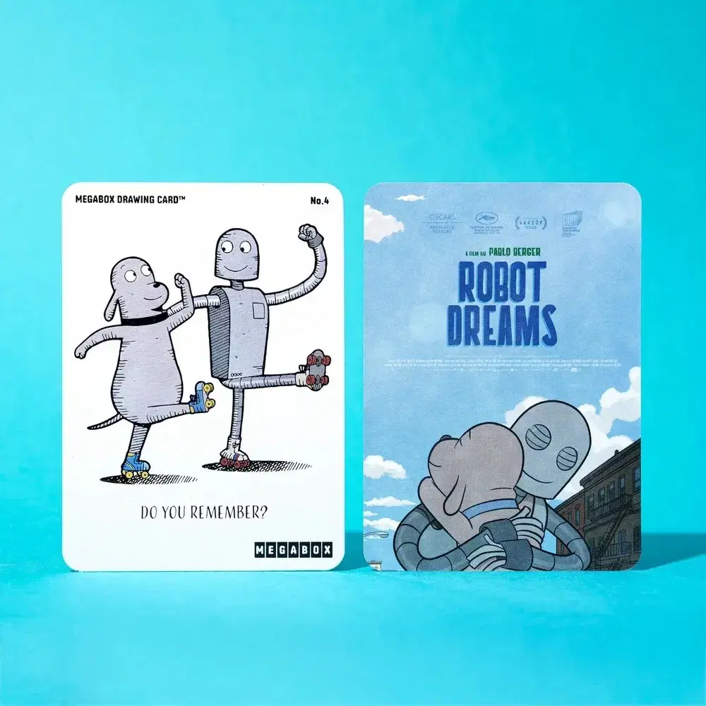 Robot Dream Drawing Card