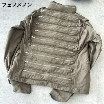 페노메논 phenomenon M-65 밀리터리 백 지퍼