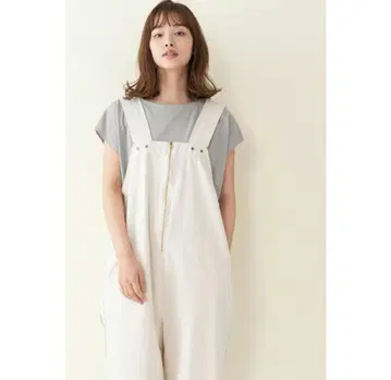 Lee 프론트 지퍼 아이보리 살로펫 여성용