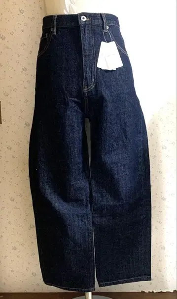 새상품 예나스로브 Le Denim 스트레이트 팬츠