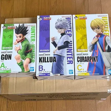 헌터X헌터 제일복권 피규어 3개 세트
