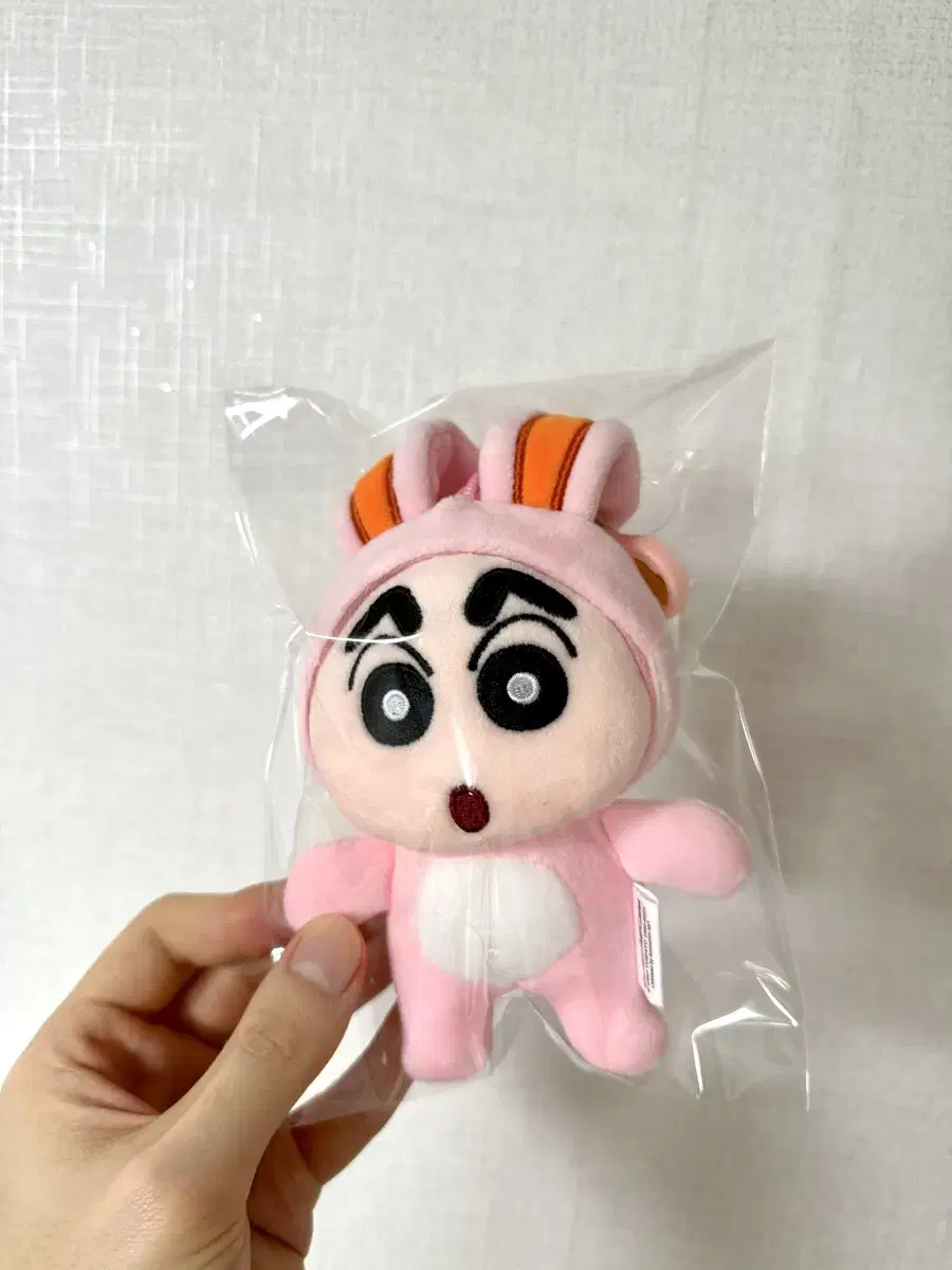 짱구는 못말려,토끼 짱구 키링 인형 15cm 가방고리