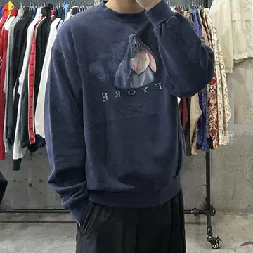 90년대 디즈니 디즈니 이요르 캐릭터 맨투맨