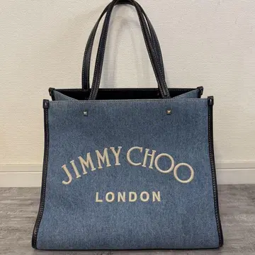 JIMMY CHOO 토트백 VARENNE TOTE BAG 데님