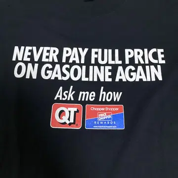Quik Trip PRICE CHOPPER 티셔츠 기업 티셔츠