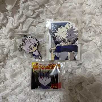 헌터X헌터 러버 스티커 클립 키루아 크라피카