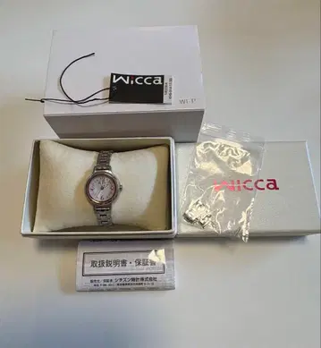 Wicca KH9-914-13 CITIZEN 스와로브스키 솔라 손목시계