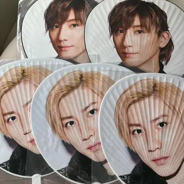 SixTONES 교토모토 다이아 부채 5개 세트