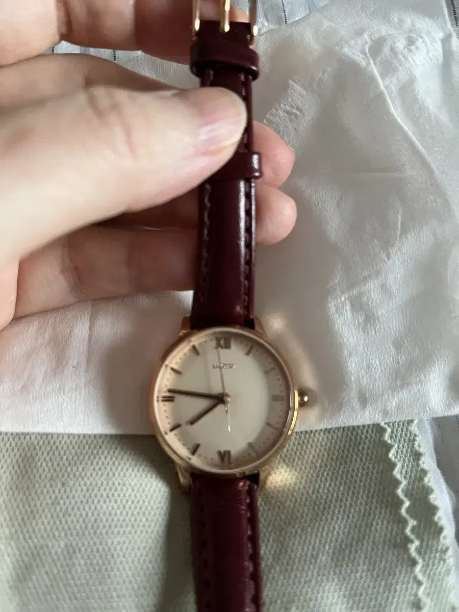Lloyd leather watch