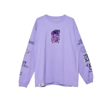 ZUTOMAYO CARD LongTee purple L사이즈