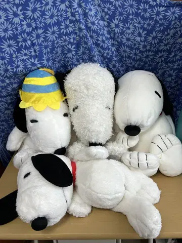 스누피 봉제 인형 묶음 판매