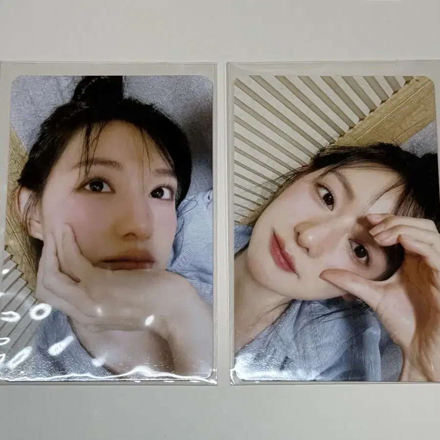 배우 김지원 4만원 특전 포토카드 포카 세트 비마이원 2종 일괄 양도