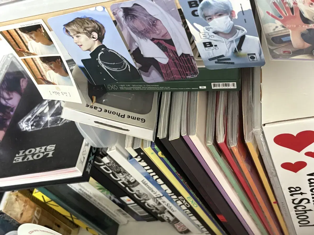 엑소 랜박 앨범 굿즈