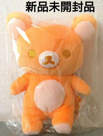 리락쿠마/20색상 한정판 봉제 인형/긍정적인 오렌지 소다