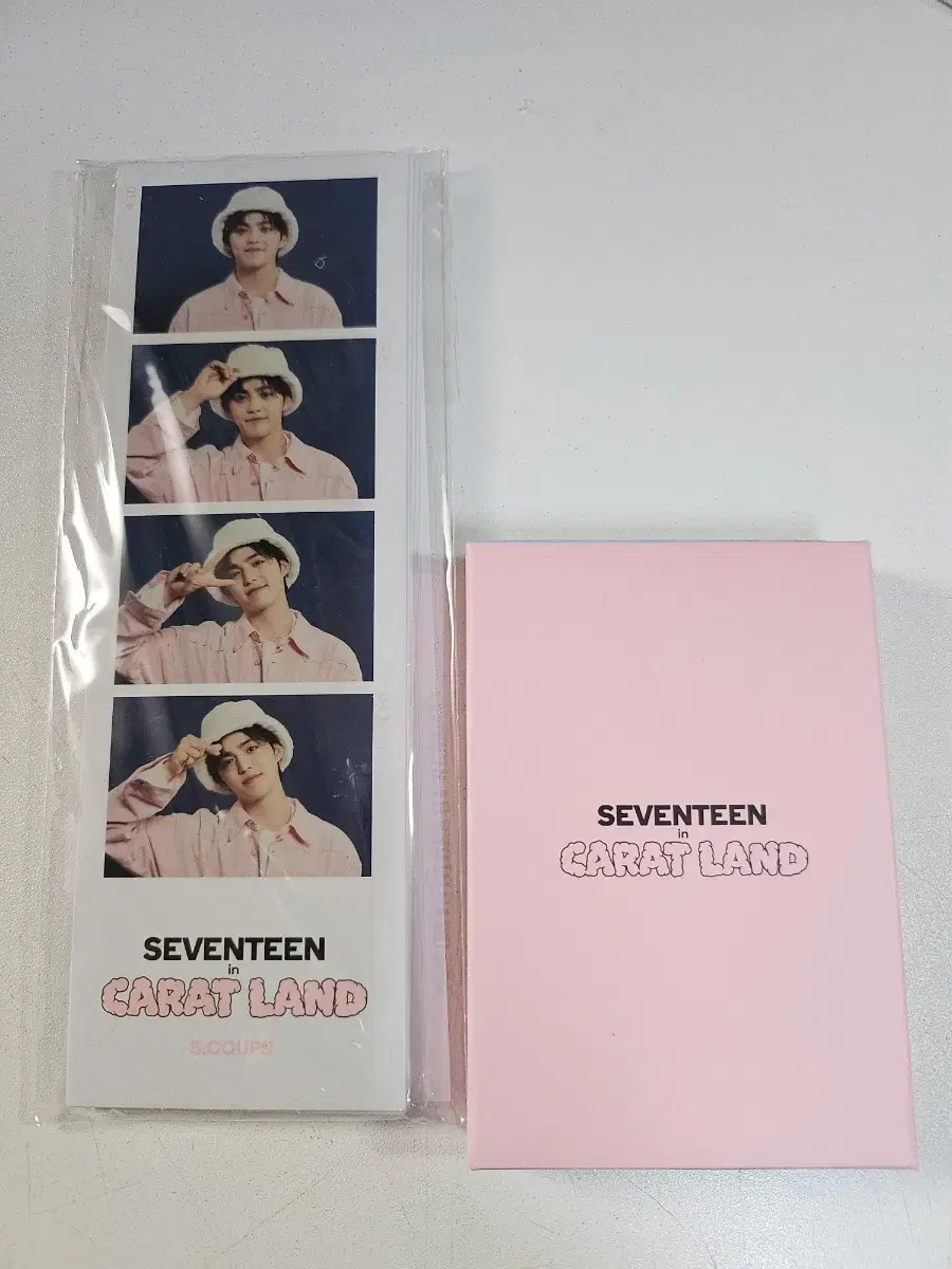 가격내림!! 세븐틴 2023 캐럿랜드 네컷포토 랜티큘러 포토카드 세트