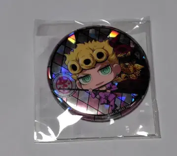 죠죠 월드 Q 메모리 룰렛 B상 홀로그램 캔뱃지 조르노