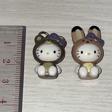 헬로키티 참 곰 토끼