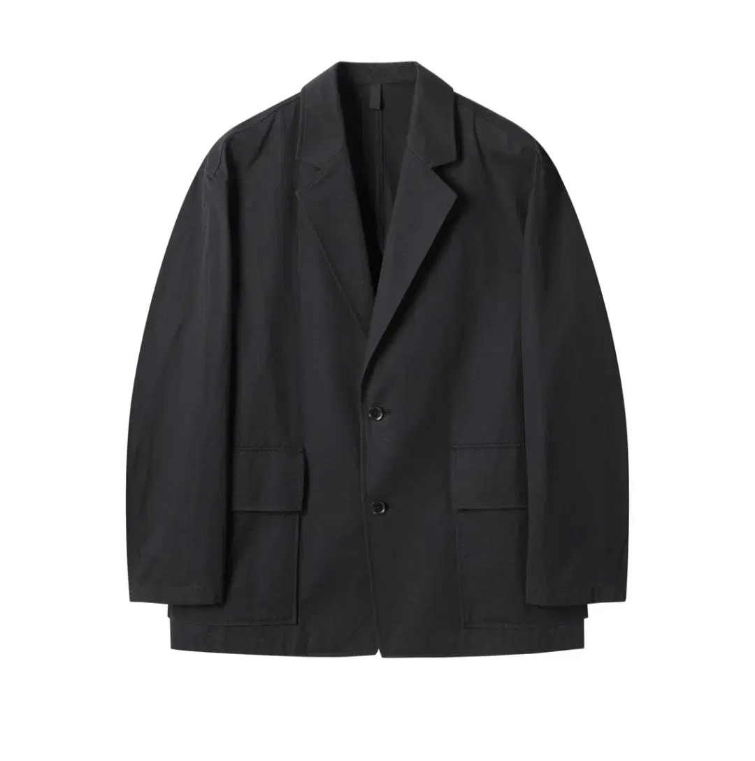 CustomMellow Oversized Cotton Jacket Black