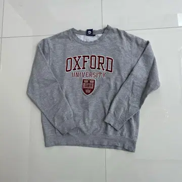 OXFORD UNIVERSITY 맨투맨 M 그레이