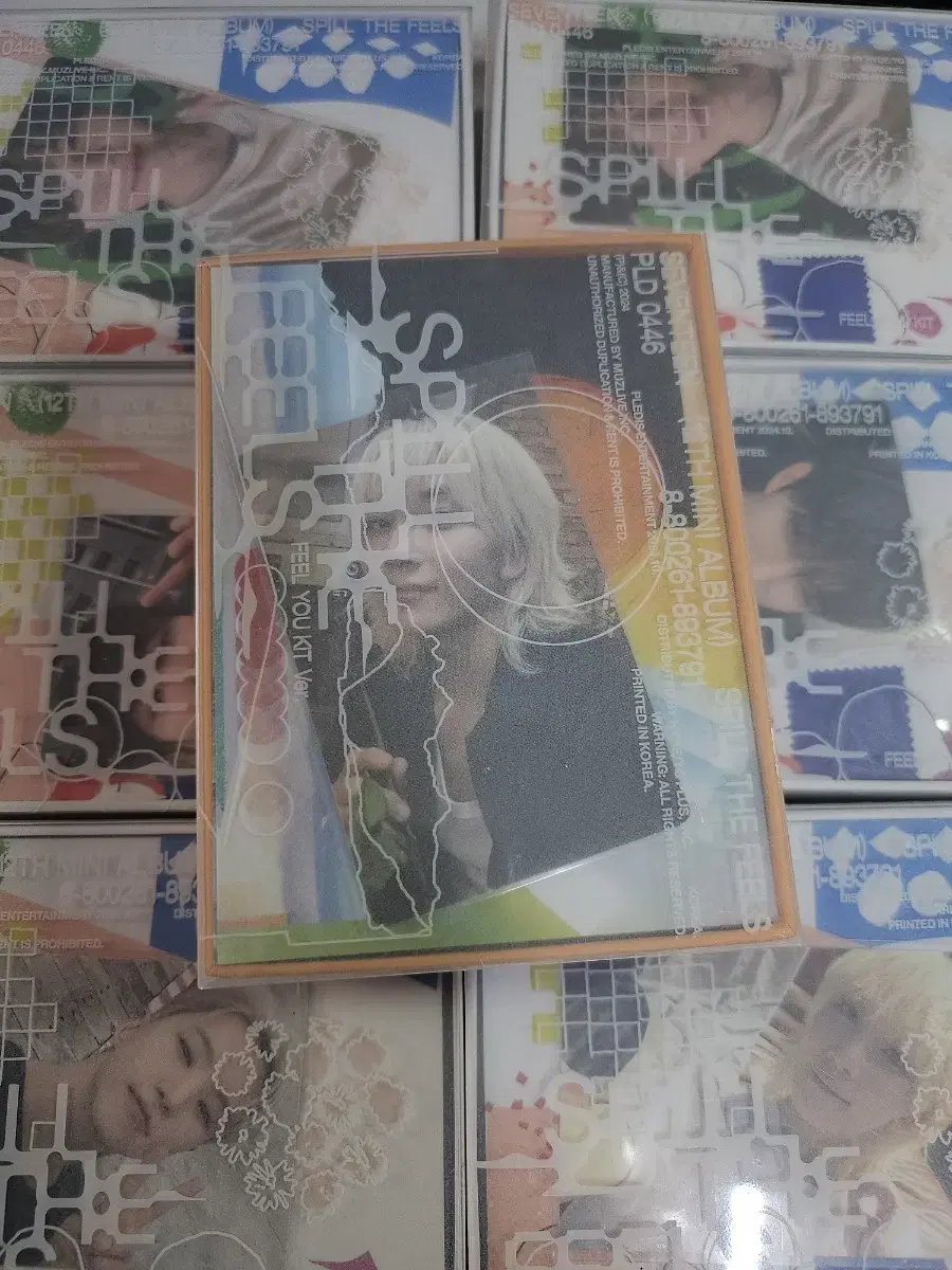 세븐틴 미니12집 SPILL THE FEELS 키트 KIT 포카포함