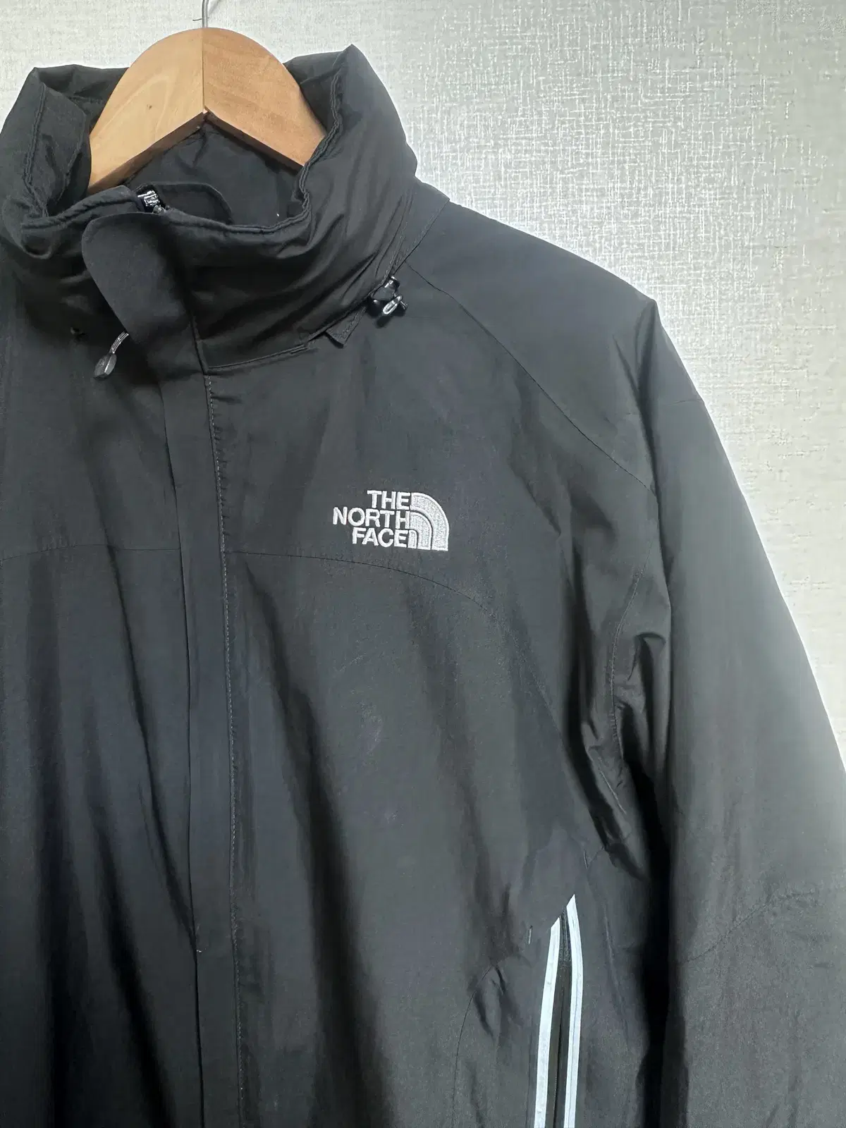 빈티지 노스페이스 바람막이 블랙 XL