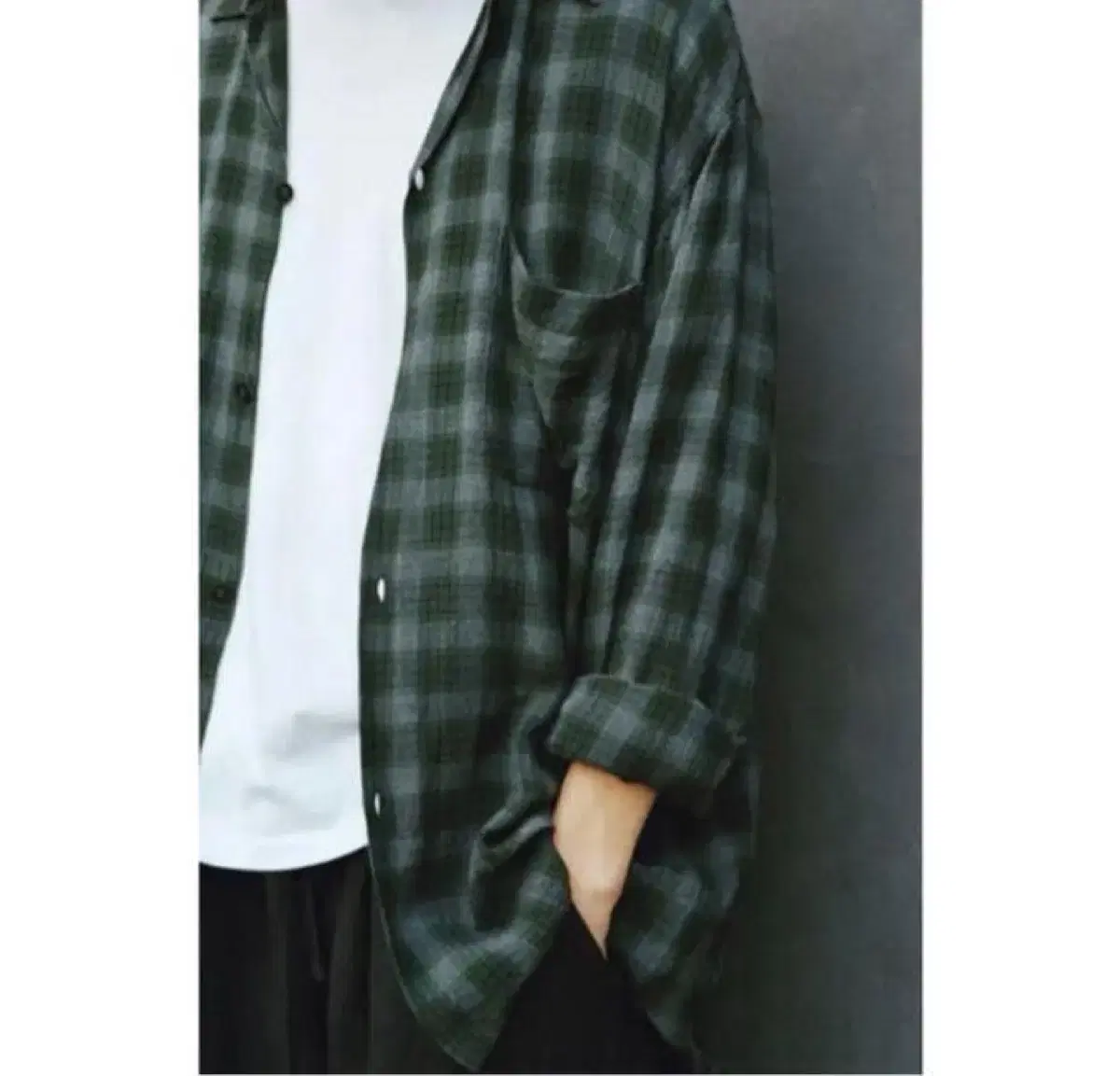 [3] 코모리 레이온 체크셔츠