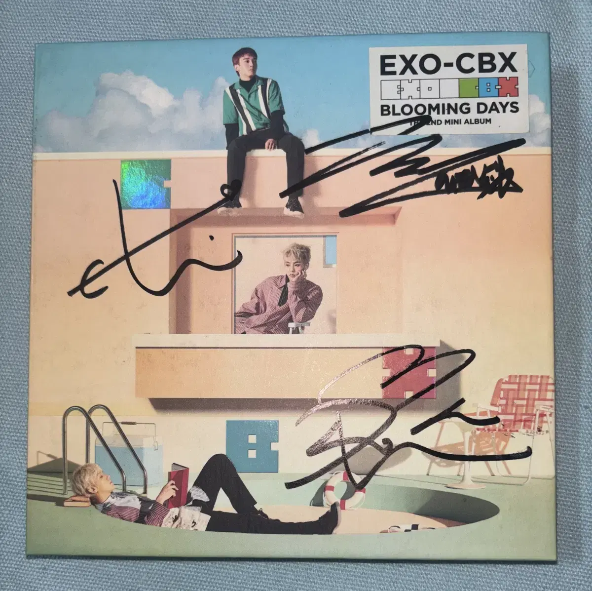 Exo Chenbashi chen baekhyun xiumin Autograph sign Not for sale Album