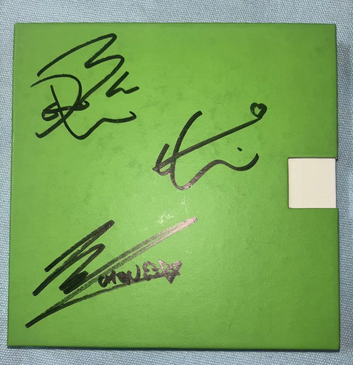 Exo chenbashi chen baekhyun xiumin autograph sign not for sale album