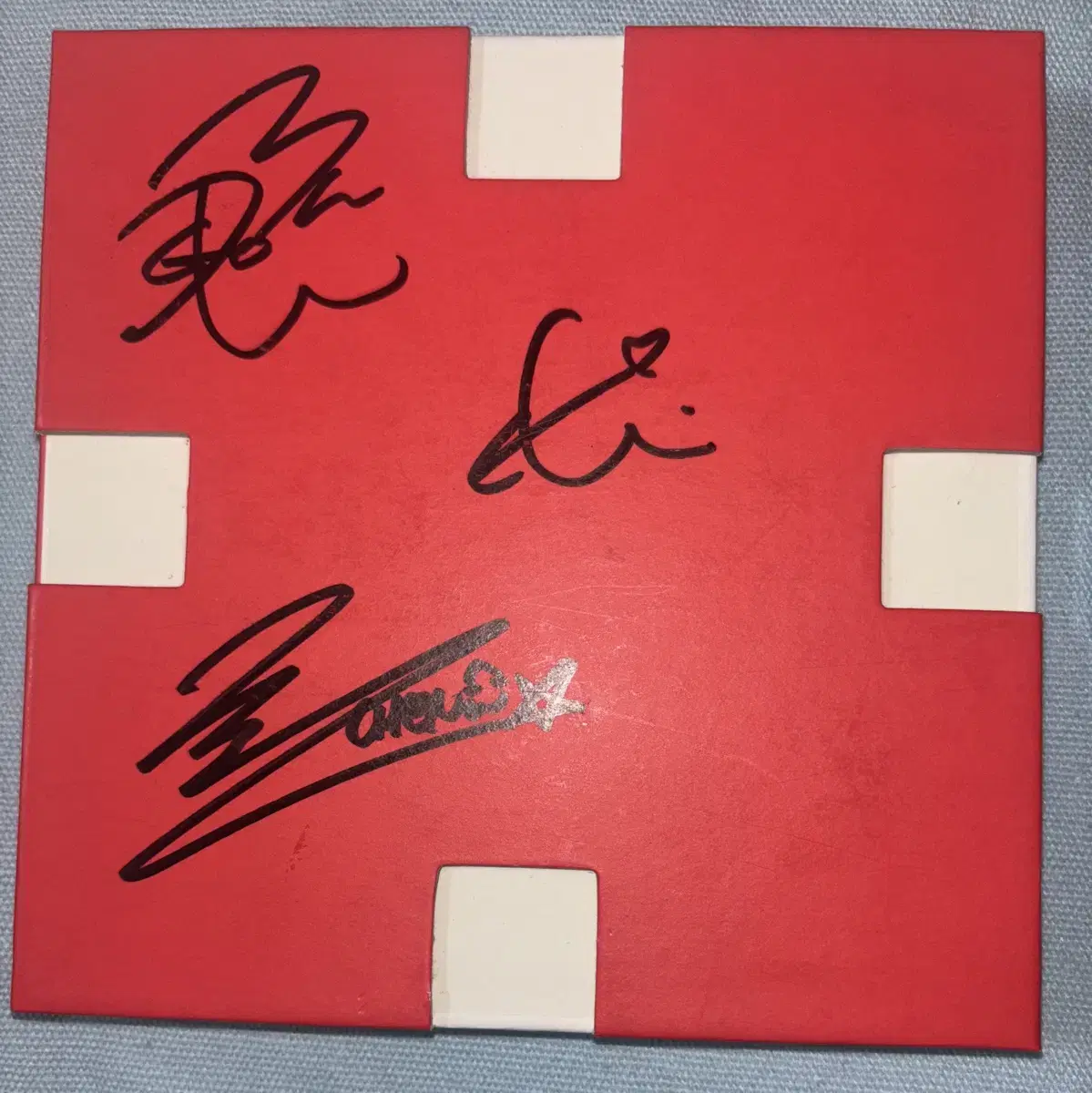 Exo Chenbaxi chen baekhyun xiumin Autograph sign Not for sale album poca X