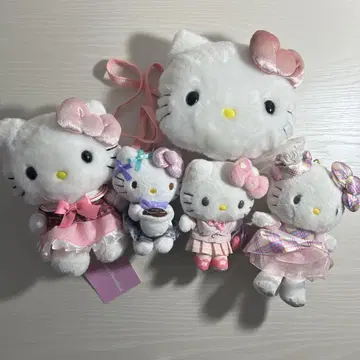 키티 헬로키티 봉제 인형 패스 케이스
