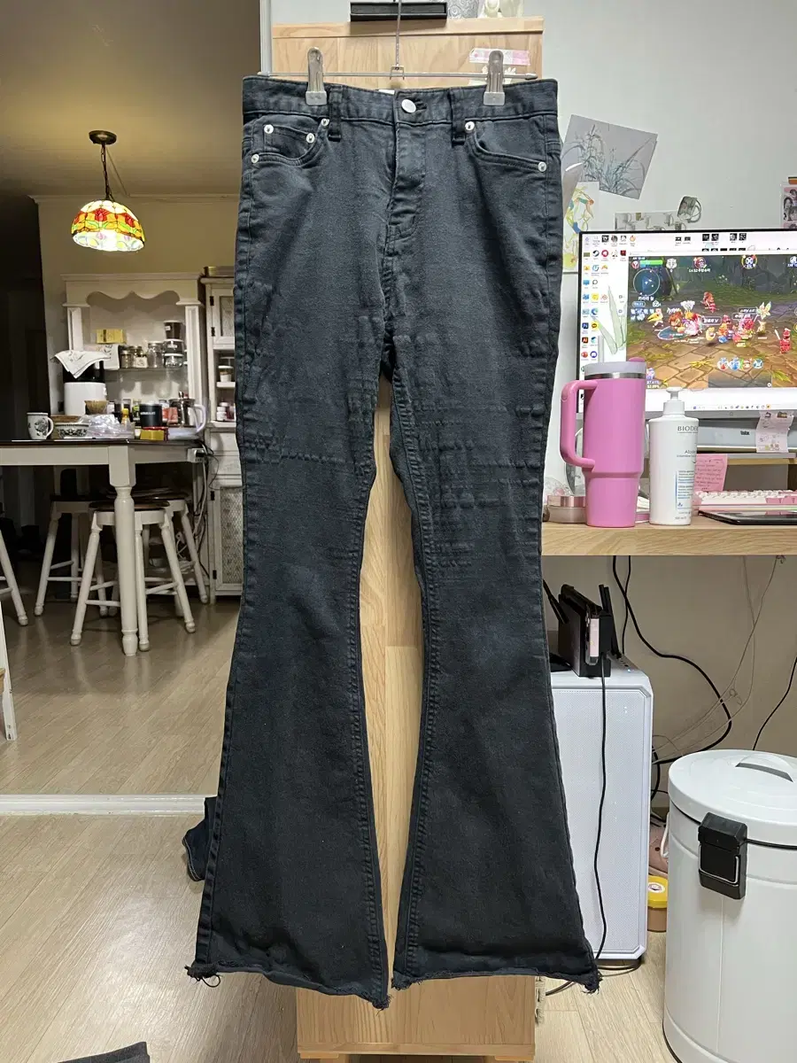Ootj 부츠컷 블랙업 시크윈